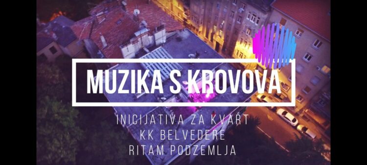 Anti-corona party: Muzika s krovova