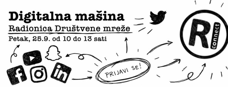 Centar tehničke kulture Rijeka organizira ciklus besplatnih radionica “Digitalna mašina”