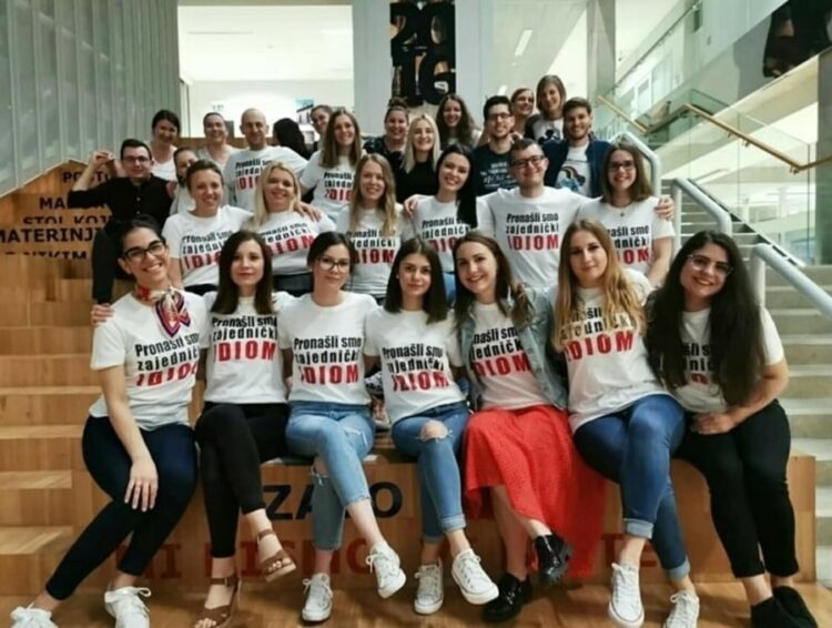 Udruga Idiom kao jezik studenata kroatistike