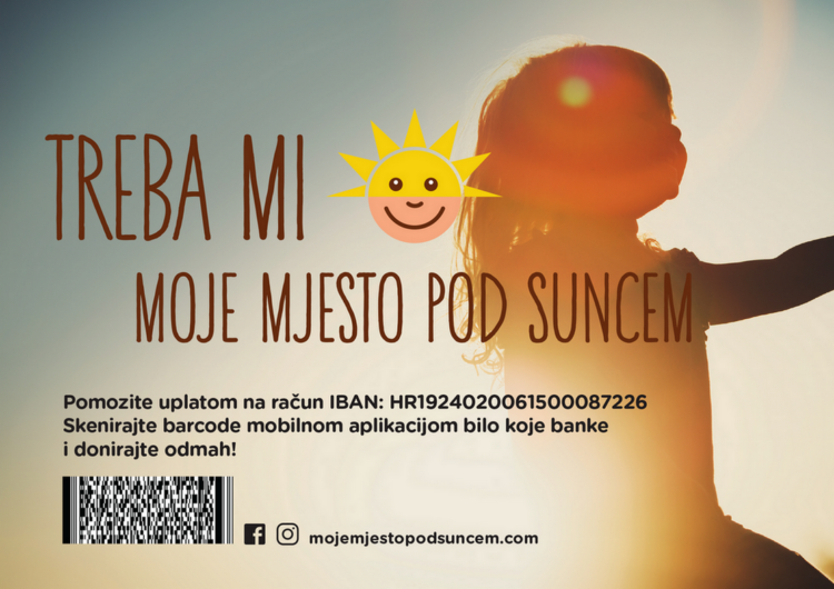 Svako dijete zaslužuje svoje mjesto pod suncem!
