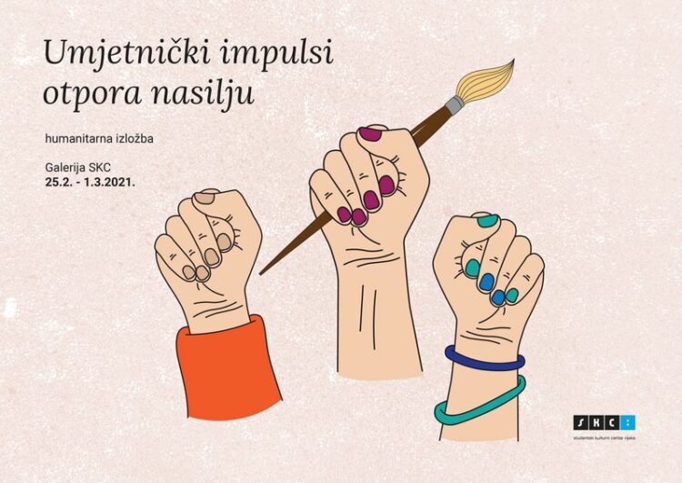 Umjetnički impulsi otpora nasilju – humanitarna izložba u Galeriji SKC