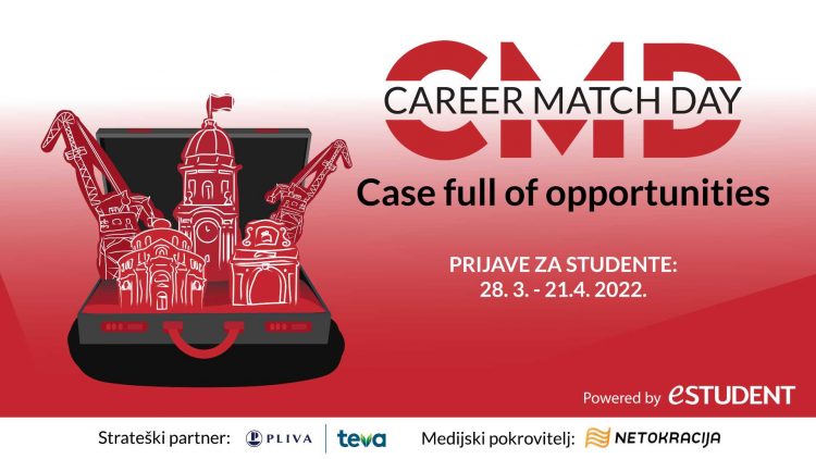 Otvorene su prijave na Career Match Day: zgrabi cijeli spektar mogućnosti i zauzmi svoje mjesto pod suncem!