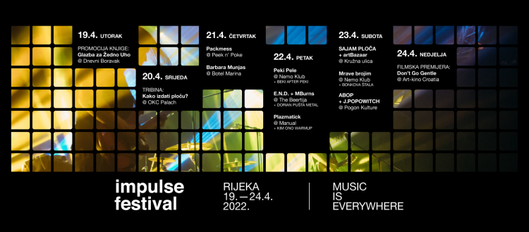 Impulse festival – ovaj tjedan glazba je svugdje