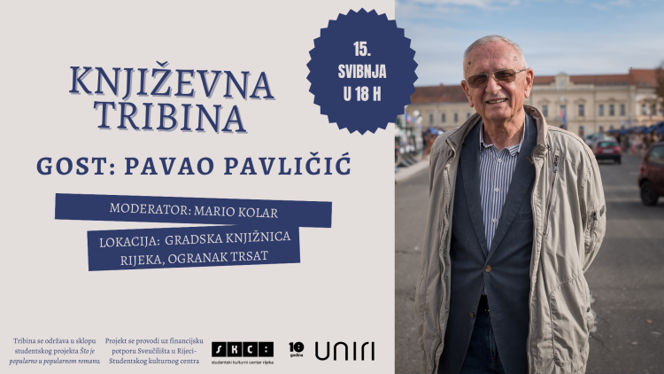 Najava: Što je popularno u popularnom romanu – Književna tribina s Pavlom Pavličićem