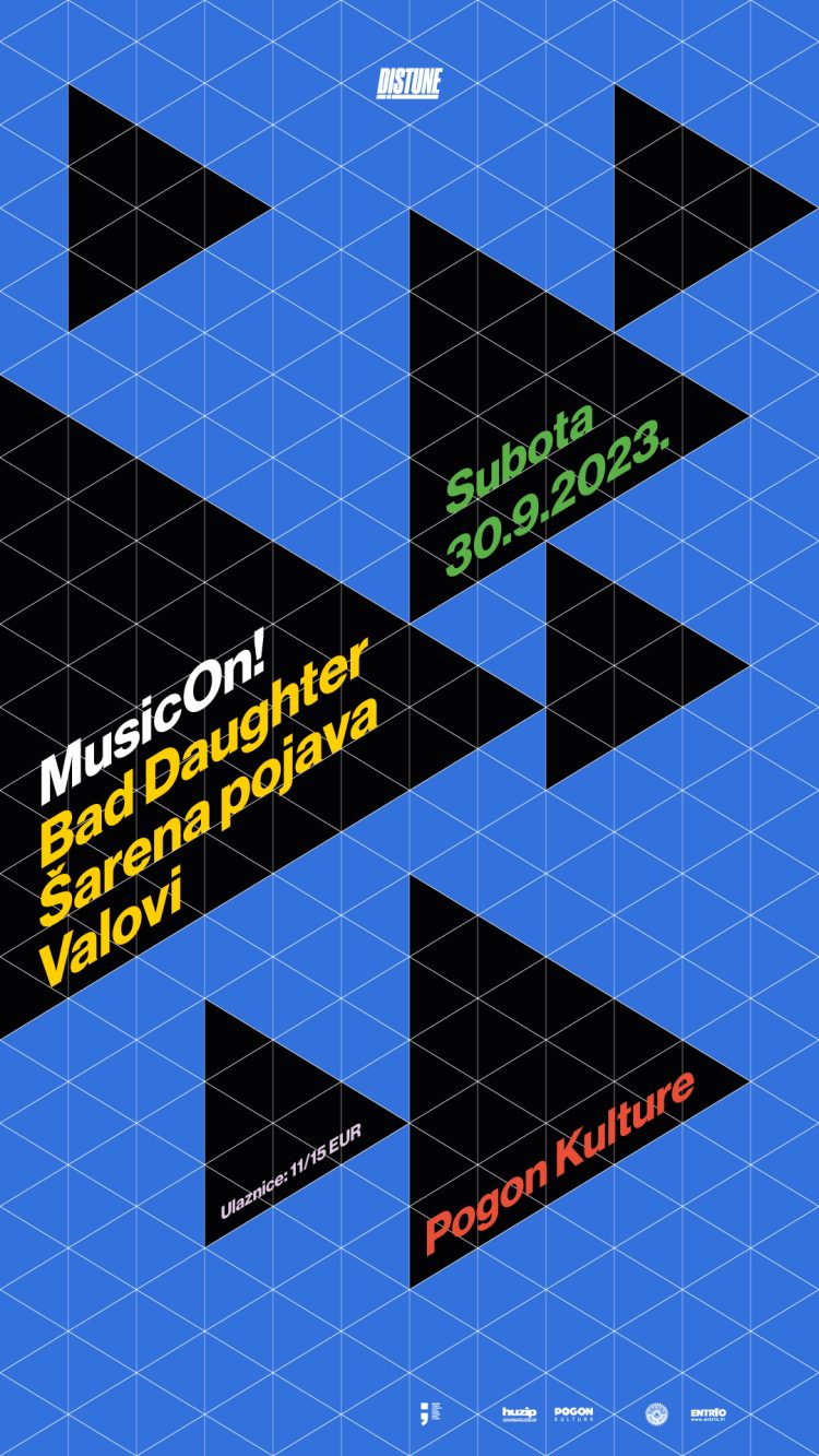 Ove subote u Pogonu kulture: Bad Daughter, Šarena Pojava i riječki Valovi