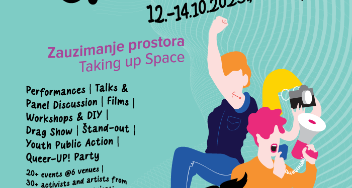 Poziv na otvorenje 7. Festivala queer i feminističke kulture Smoqua