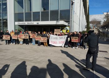 Podrška studentima u Srbiji poslana je i iz Rijeke